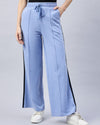 FEMEA Side Stripe Wide Leg Track Pants