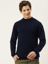 RVK Men Round Neck Solid Pullover