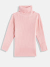 RVK Kids Ribbed High Neck Acrylic Pullover