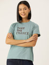 FEMEA Typography Printed T-shirt