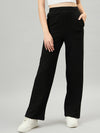 Femea Mid Rise Flared Fit Track Pants