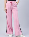 FEMEA Side Stripe Wide Leg Track Pants