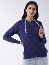 FEMEA Women Fleece Solid Sweatshirt