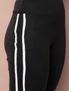 Femea Women Flared-Fit Cotton Track Pants With Side Strip Details