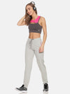 Femea Women Solid Straight-Fit Track pants