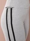 Femea Women Flared-Fit Cotton Track Pants With Side Strip Details