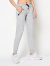 Femea Women Polka Dots Printed Cotton Joggers