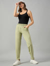 Femea Women Slim Fit Mid Rise Stretchable Track Pant