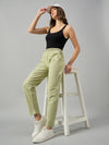 Femea Women Slim Fit Mid Rise Stretchable Track Pant