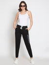 Femea Women Solid Slim-Fit Joggers