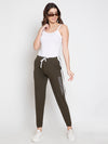 Femea Women Solid Slim-Fit Joggers