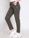 FEMEA Women Solid Fleece Slim-Fit Track Pants