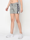 FEMEA Women Striped Regular Fit Regular Shorts