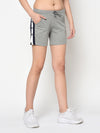 FEMEA Women Striped Regular Fit Regular Shorts