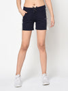 FEMEA Women Striped Regular Fit Regular Shorts