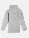 RVK Kids Ribbed High Neck Acrylic Pullover