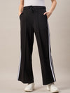 FEMEA Side Stripe Wide Leg Track Pants