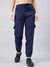 FEMEA Women Cotton Fleece Cargo Joggers