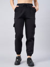 FEMEA Women Cotton Fleece Cargo Joggers