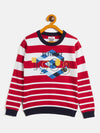 RVK Boys Striped Acrylic Pullover Sweater