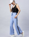 FEMEA Side Stripe Wide Leg Track Pants