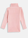 RVK Kids Ribbed High Neck Acrylic Pullover