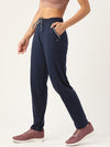 FEMEA Women Cotton Mid-Rise Straight Fit Track Pants