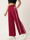 Femea Women Side Striped Flared Track Pants