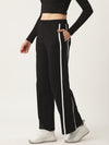 Femea Women Side Striped Flared Track Pants