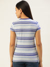 FEMEA Horizontally Striped T-shirt