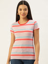 FEMEA Horizontally Striped T-shirt