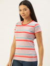 FEMEA Horizontally Striped T-shirt