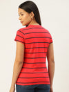 FEMEA Horizontally Striped T-shirt