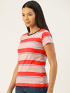 FEMEA Horizontally Striped T-shirt