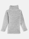 RVK Kids Ribbed High Neck Acrylic Pullover