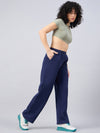 FEMEA Women Straight-Fit Fleece Track Pant