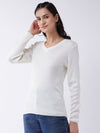 RVK Women Solid Pullover Sweater