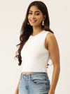 FEMEA Solid Cotton Crop Top