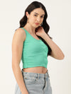 FEMEA Cotton Tank Crop Top