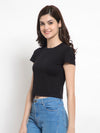 FEMEA Women Solid Crop Top