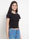 FEMEA Women Solid Crop Top