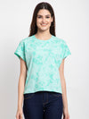 FEMEA Women Tie and Dye Printed T-shirt