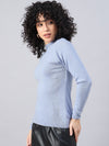 RVK Women Solid Acrylic Pullover Sweater