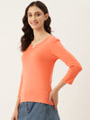 Femea Women  V neck Top