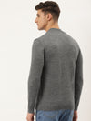 RVK Men Round Neck Solid Pullover