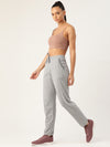 FEMEA Women Cotton Mid-Rise Straight Fit Track Pants