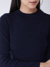 RVK Women Solid Acrylic Pullover Sweater