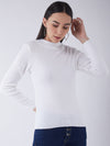 RVK Women Solid Acrylic Pullover Sweater