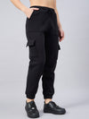 FEMEA Women Cotton Fleece Cargo Joggers