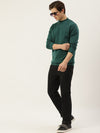 RVK Men Round Neck Solid Pullover